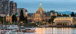 PHOTO Victoria Parliament Buildings and Inner Harbour